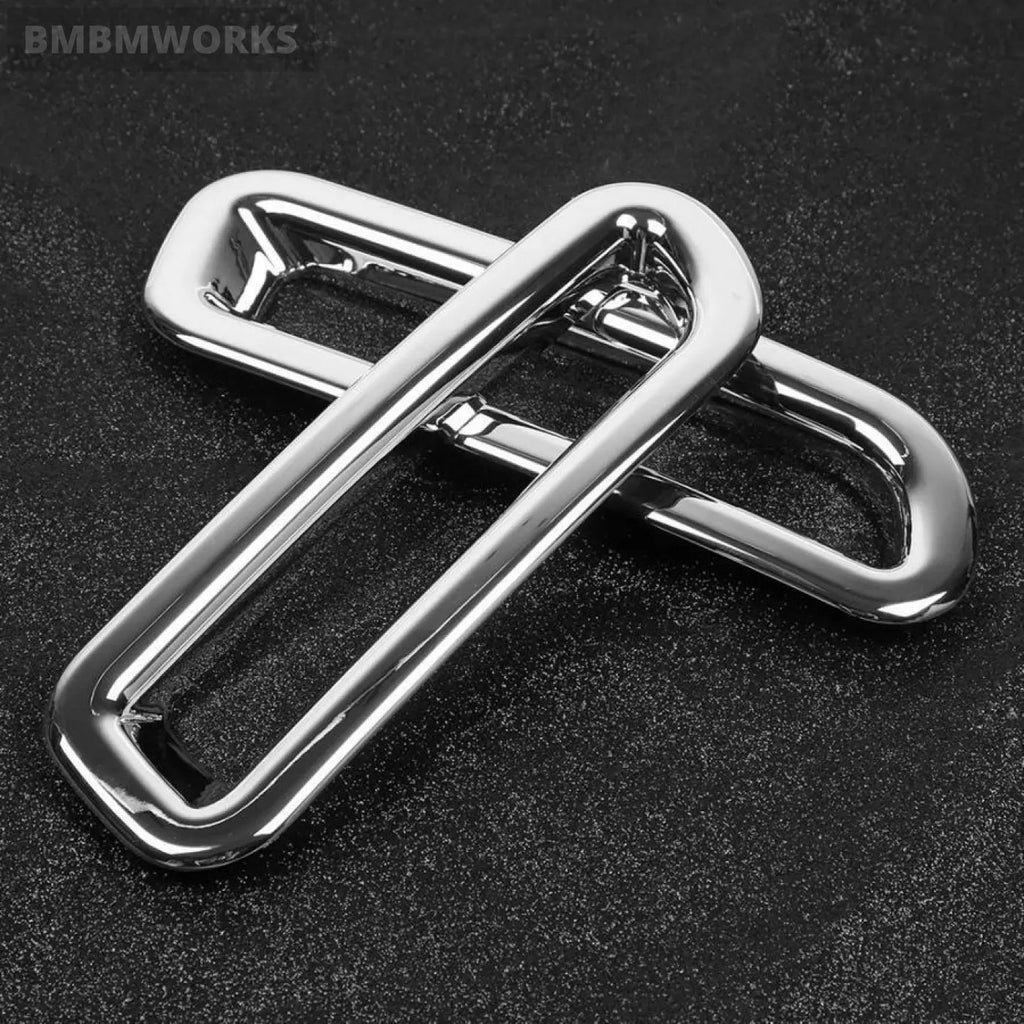 2Pcs Rear Fog Light Lamp Cover Trim Frame Moulding Suzuki Vitara 2016 2017 2018