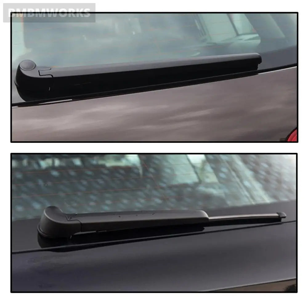 2Pcs Rear Tailgate Window Wiper Arm Cap Cover Washer Nozzle Jet Set For Audi