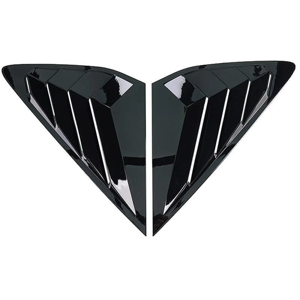 2Pcs Rear Window Scoop Louver Shutter Sticker Cover Honda Accord 2023