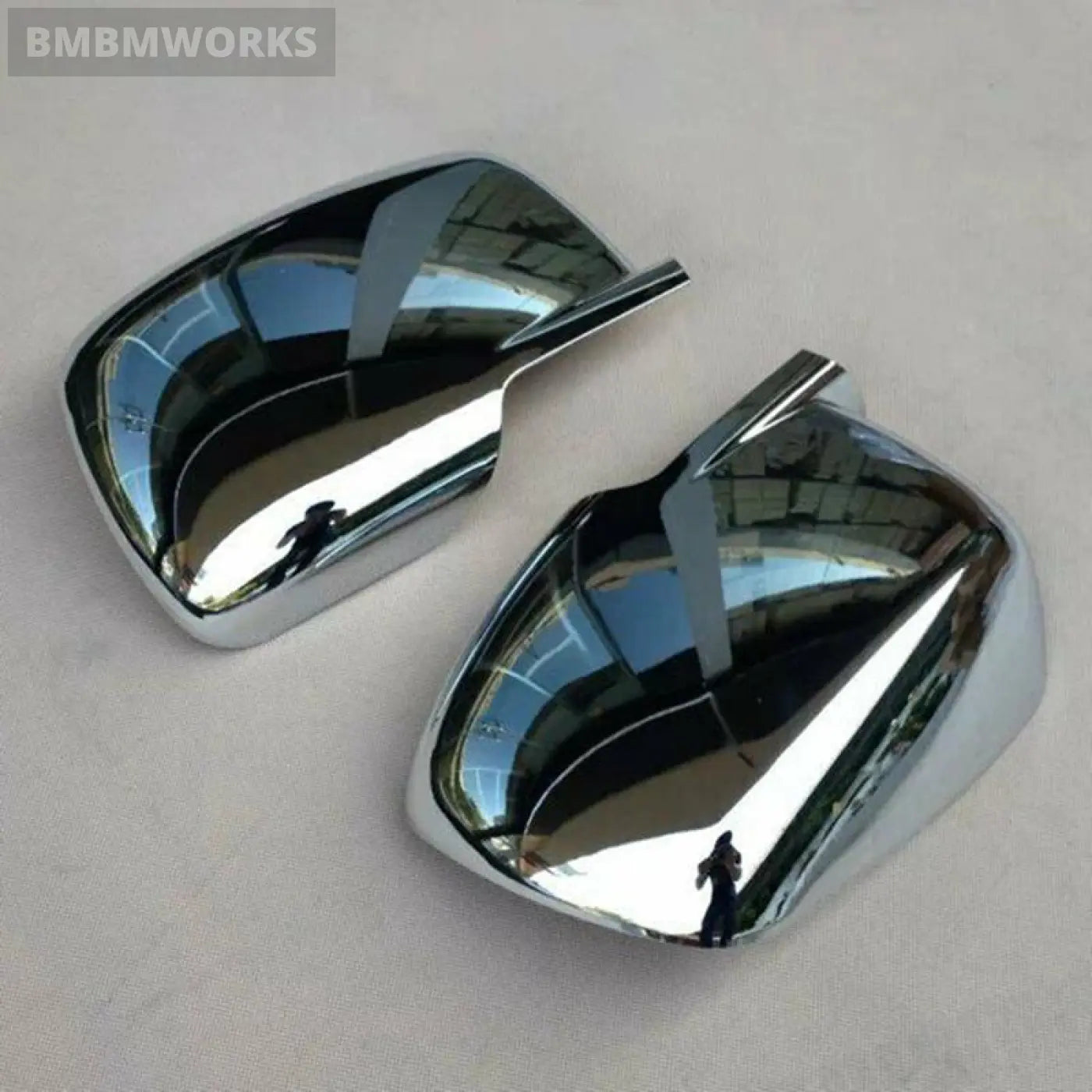 2Pcs Rearview Mirror Covers Side Dodge Journey Jucv Fiat Freemont 2009-2020