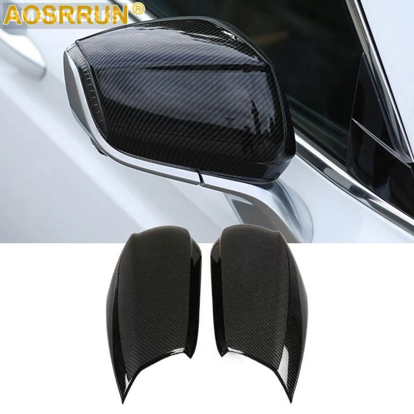 2Pcs Rearview Mirror Trim Protective Cover Geely Tugella 2022 2020 2021 Fy11