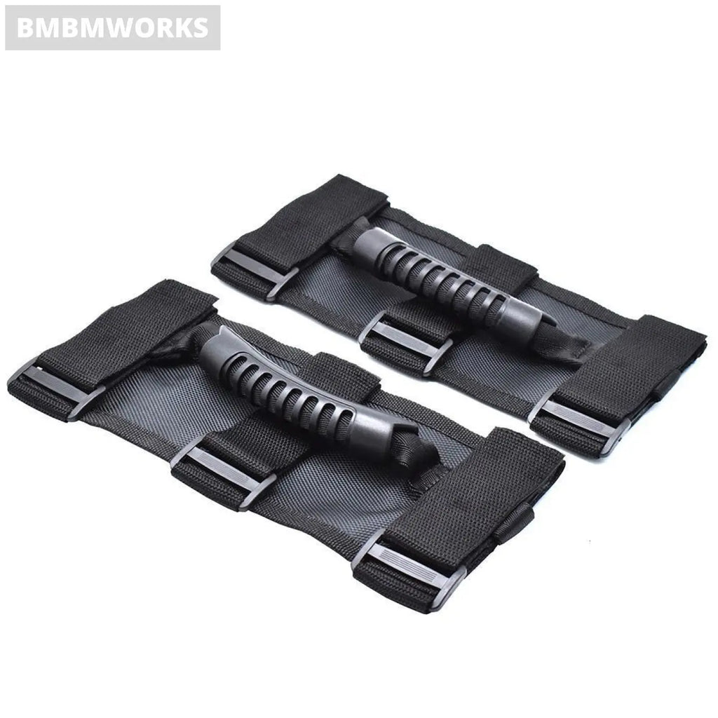 2Pcs Roof Handle Rope Jeep Wrangler Cj Yj Tj Jk Jl 1955-2020 Gladiator Jt