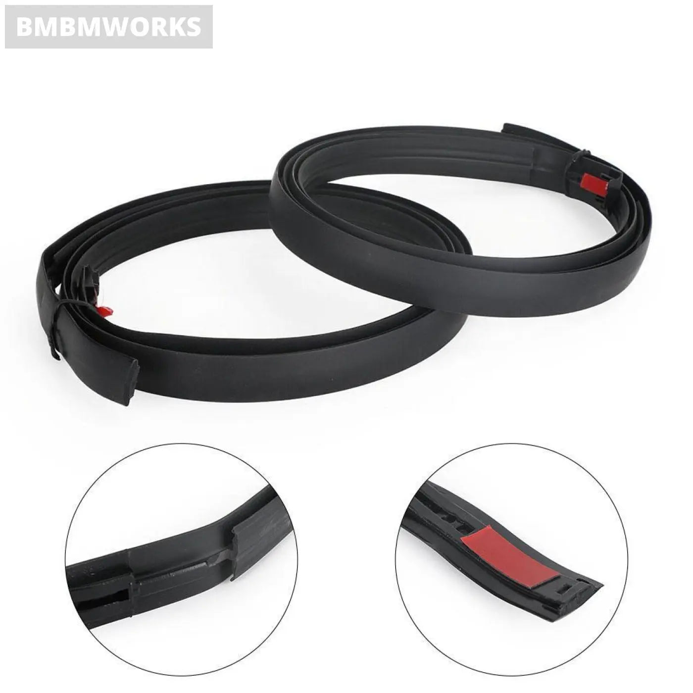 2Pcs Roof Moulding Trim Seal Rubber Toyota Hilux Kun26 Kun16 Tgn16 Tgn26 Ggn15