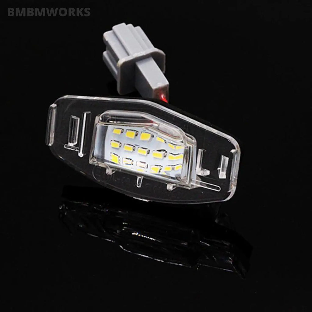 2Pcs/Set Canbus Led Number License Plate Light Lamp Honda Accord Odyssey Acura