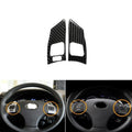 2Pcs Steering Wheel Button Drive Frame Trim Cover Lexus Is250 300 350 2006-2012