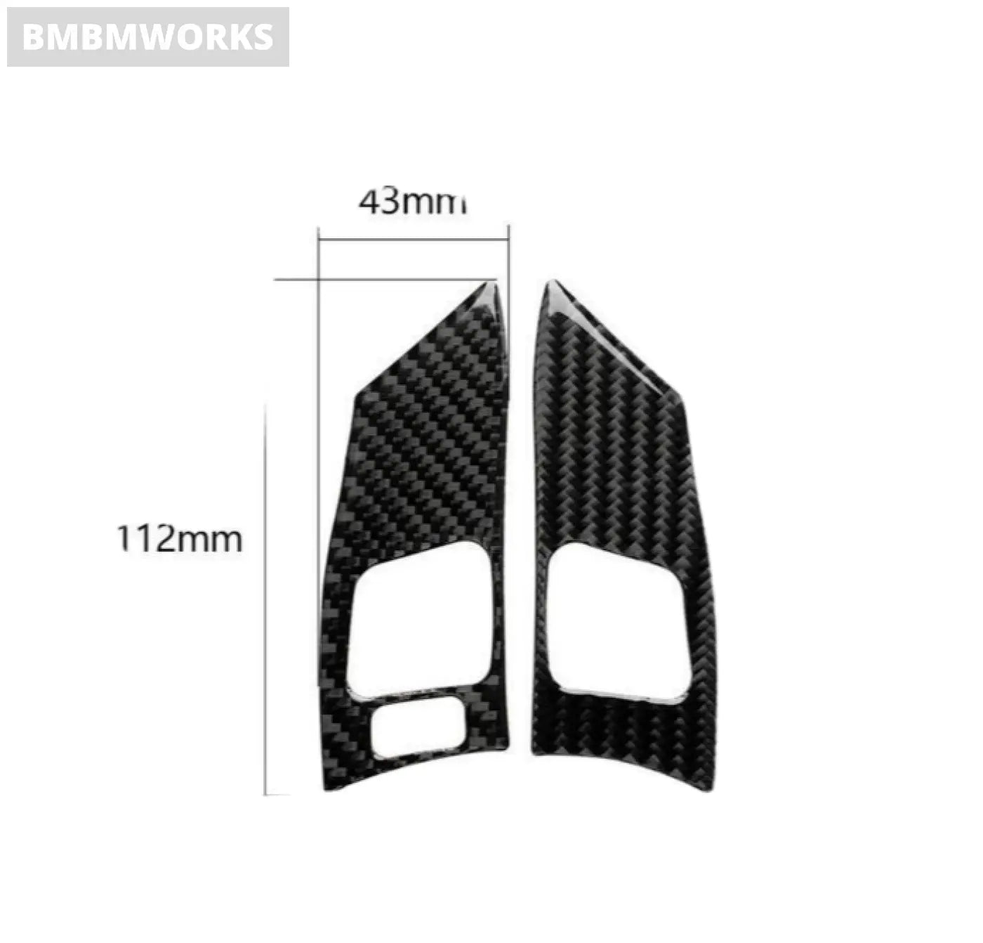 2Pcs Steering Wheel Button Drive Frame Trim Cover Lexus Is250 300 350 2006-2012