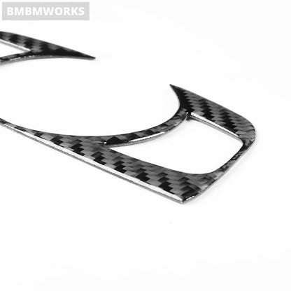 2Pcs Steering Wheel Buttons Carbon Fiber Trim Sticker Acura Tl 09-14