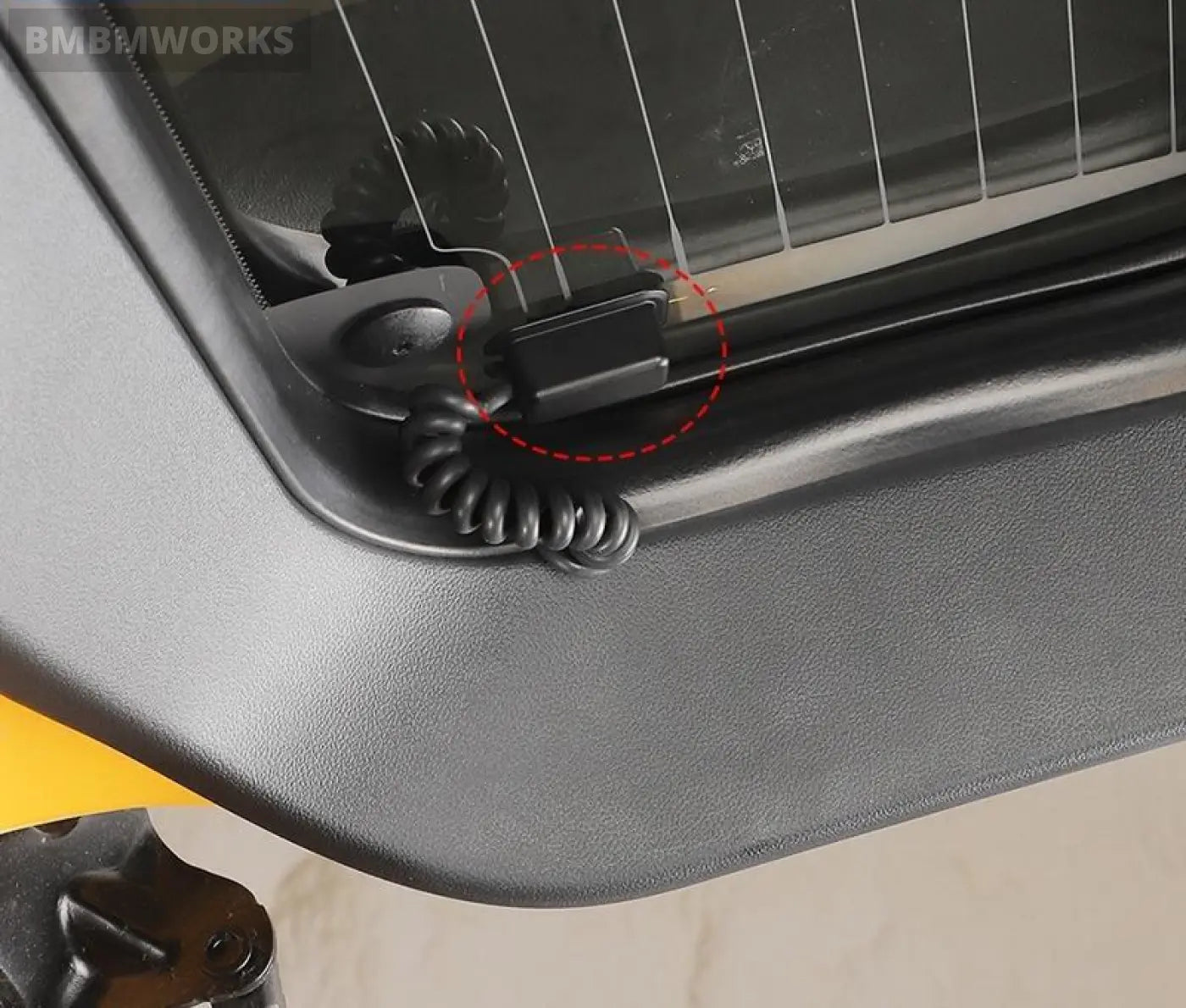 2Pcs Tailgate Heater Wire Protection Cover Ford Bronco Sport 2021 2022 2023