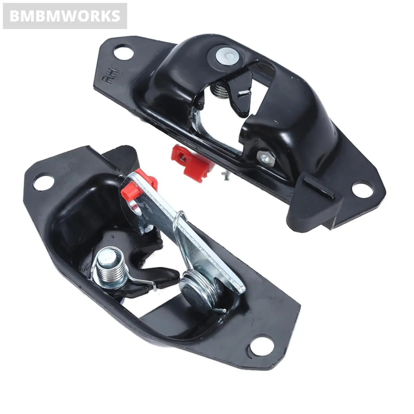 2Pcs Tailgate Latch Lever Rear Gate Lock With Striker Bolt Chevy Cadillac 1999 7