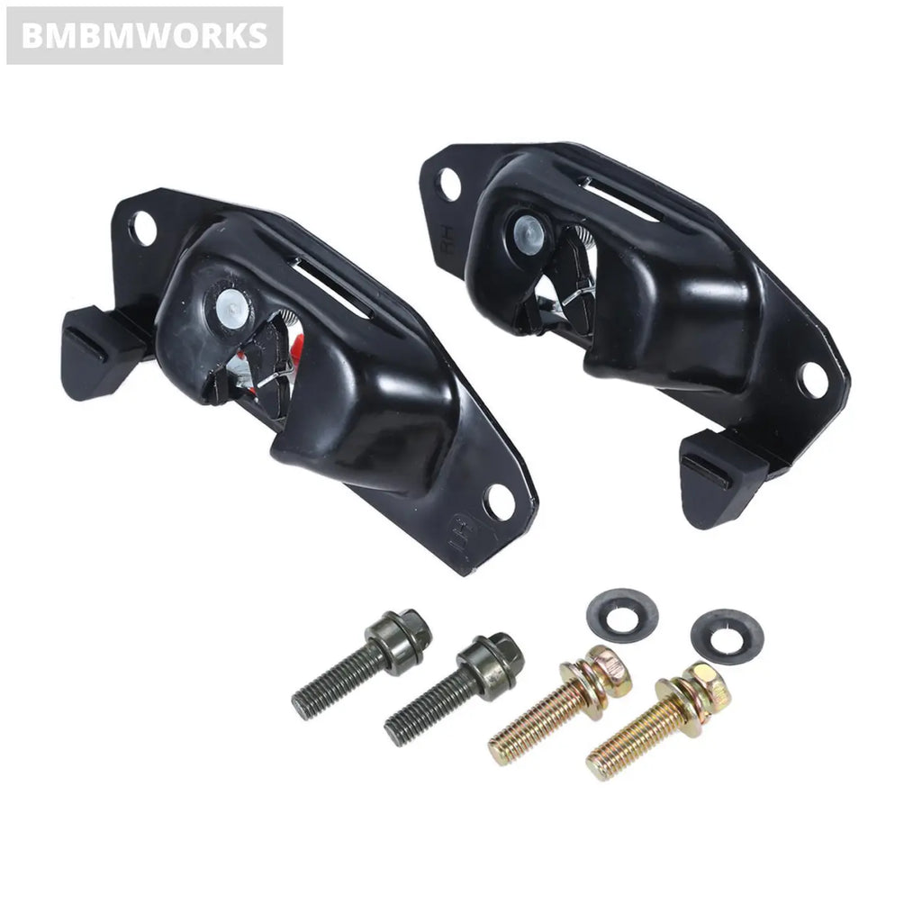 2Pcs Tailgate Latch Lever Rear Gate Lock With Striker Bolt Chevy Cadillac 1999 7