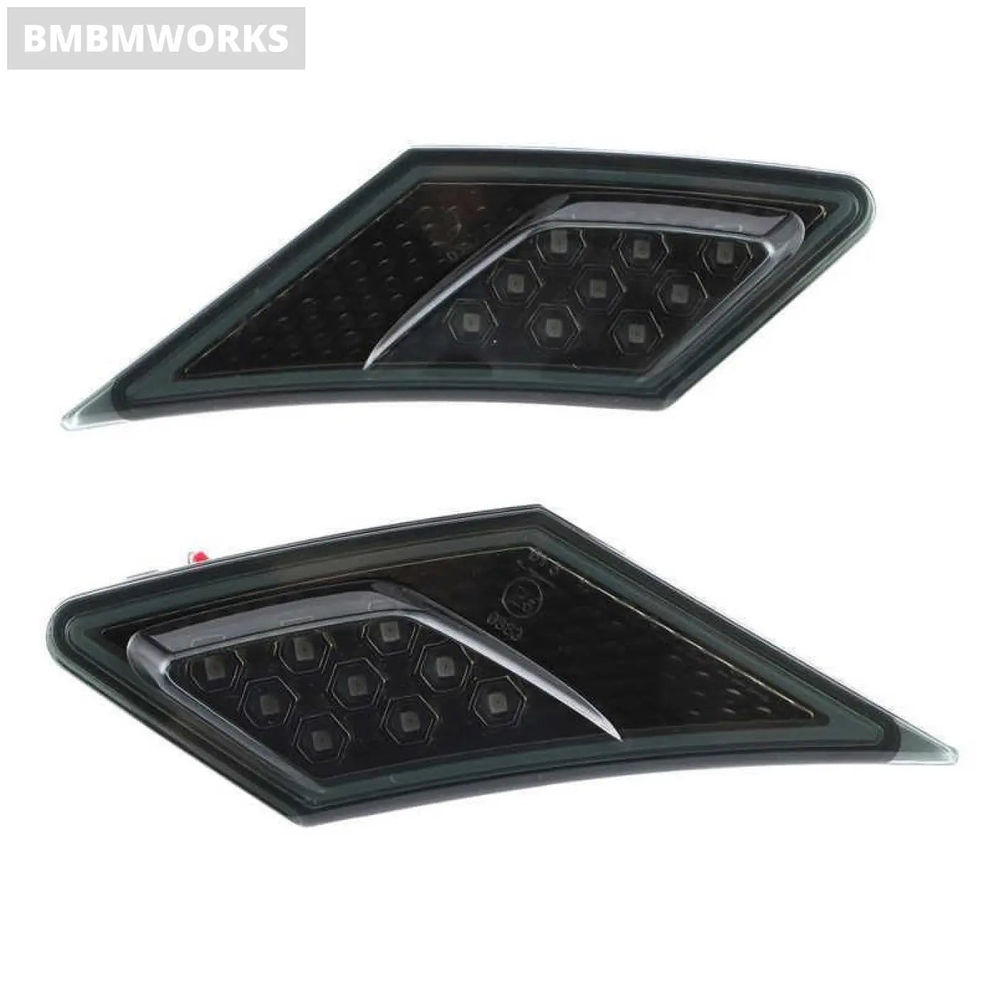 2Pcs Turn Signal Leaf Lights Smoked Lens Scion Fr‑S/Subaru Brz/Gt86 2013‑2020