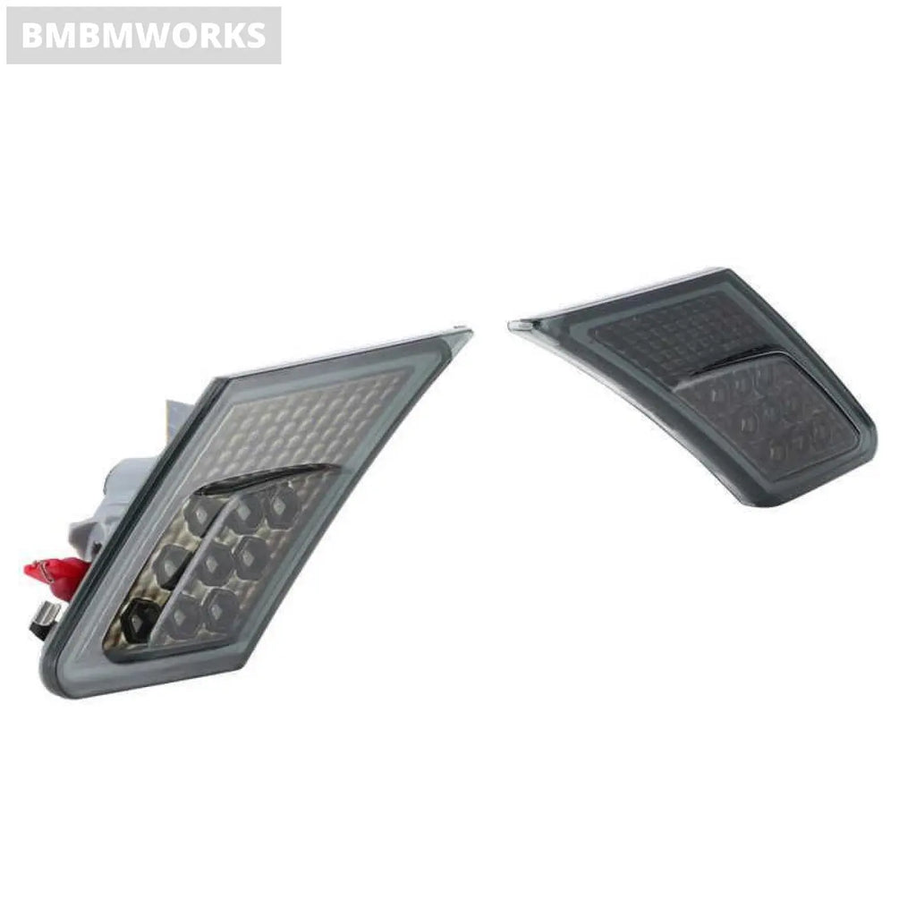 2Pcs Turn Signal Leaf Lights Smoked Lens Scion Fr‑S/Subaru Brz/Gt86 2013‑2020