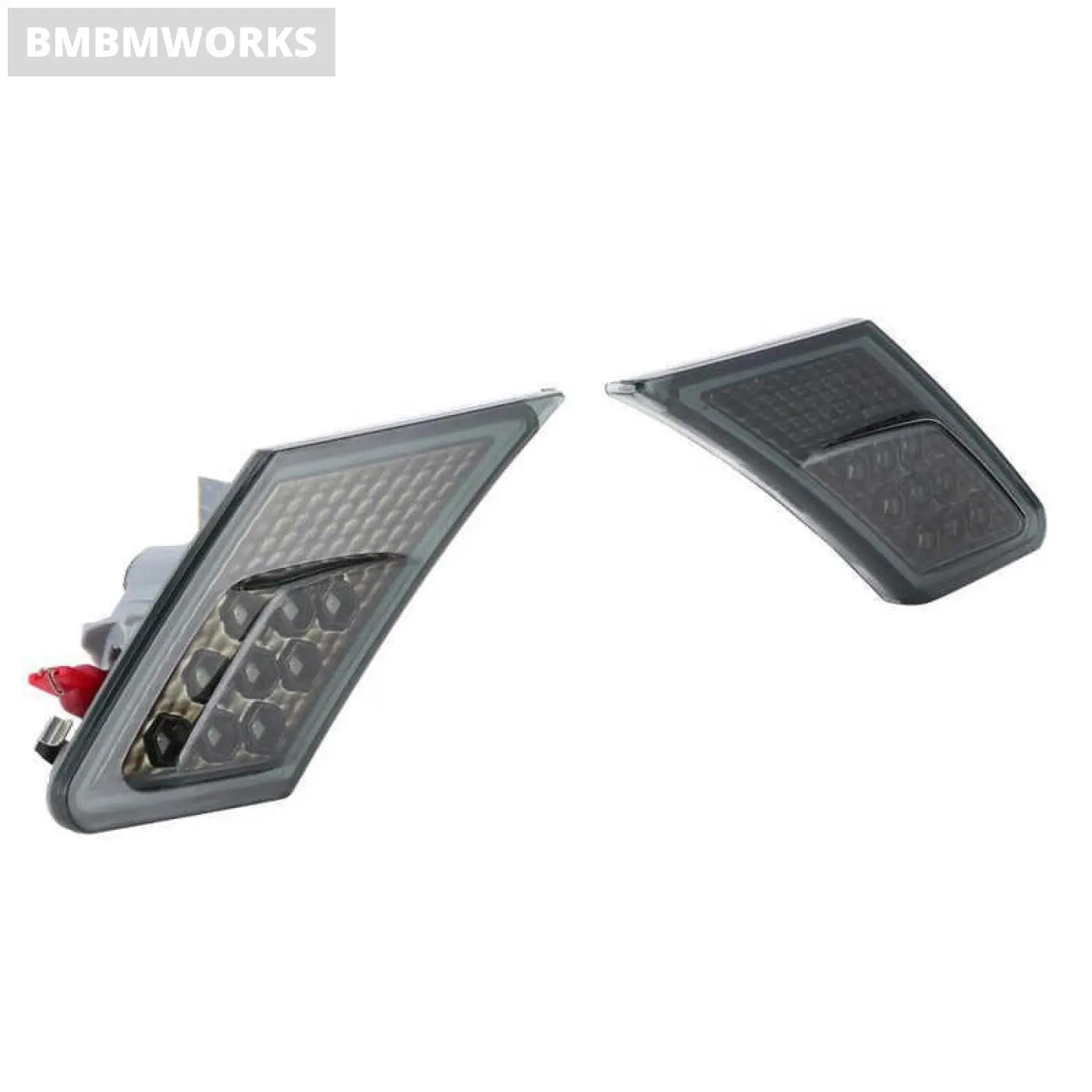 2Pcs Turn Signal Leaf Lights Smoked Lens Scion Fr‑S/Subaru Brz/Gt86 2013‑2020