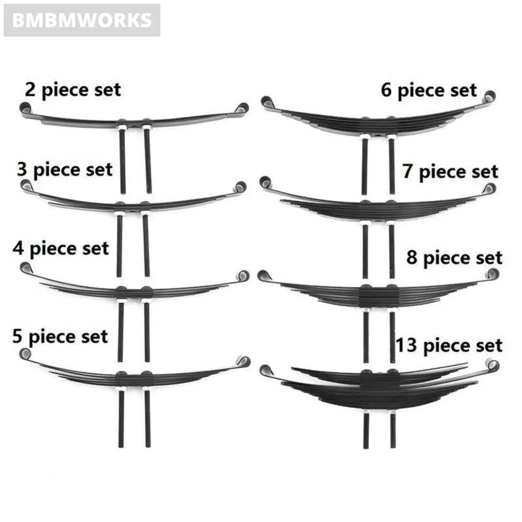 2Set Steel Leaf Springs Claas 1/14 Tamiya Rc Tractor Trailer