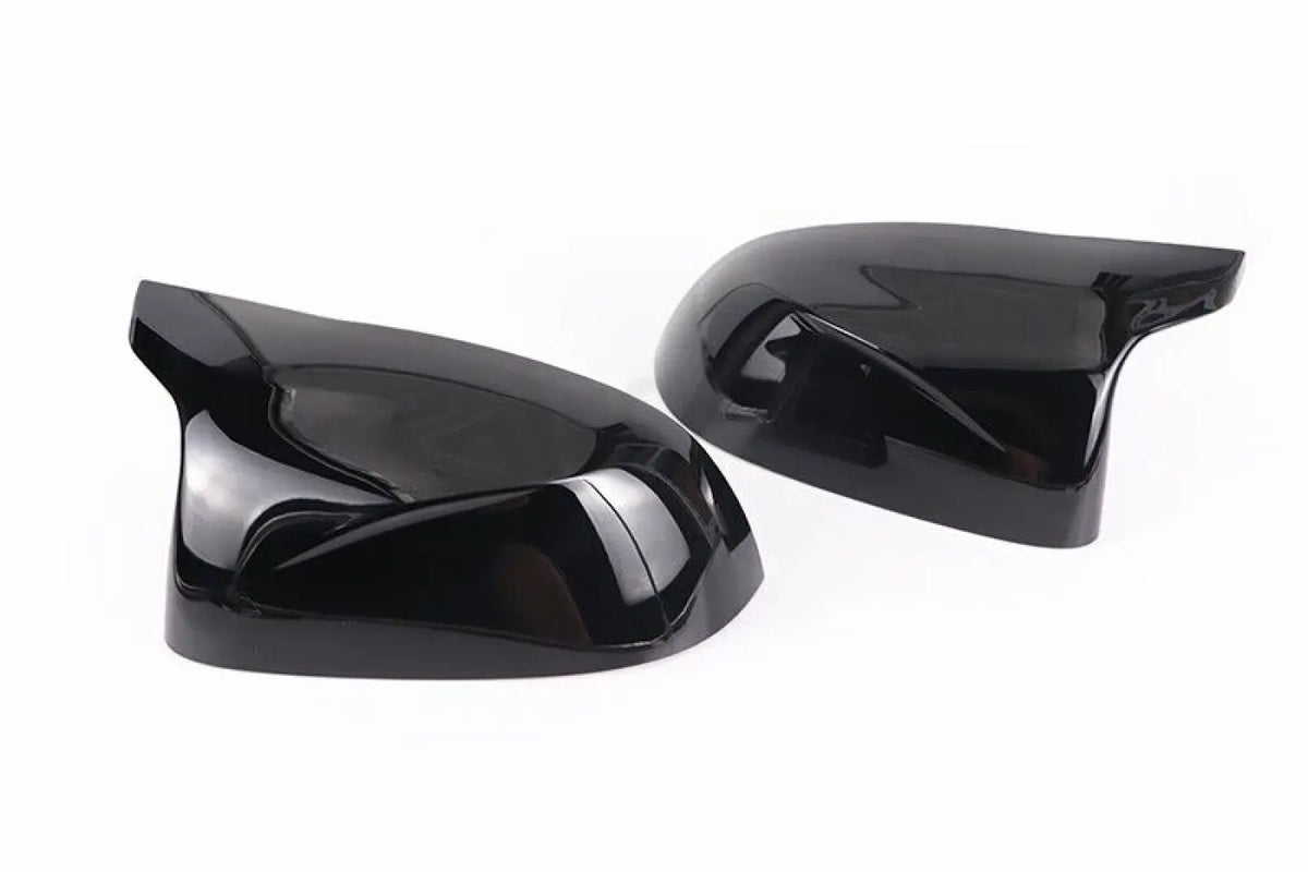 2X Black Side Rear View Mirror Covers Trim Bmw F25 X3 F26 X4 F15 X5 F16 X6