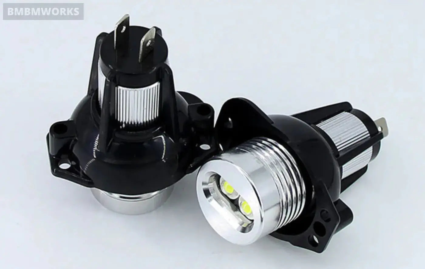 2X Bmw E90 E91 White Led Angel Eye Canbus Bulbs 2004-2008