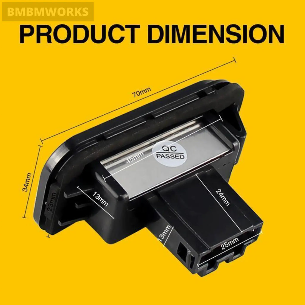 2X Canbus Led License Number Plate Light Mercedes Benz W203 R230 W209 C209 A209