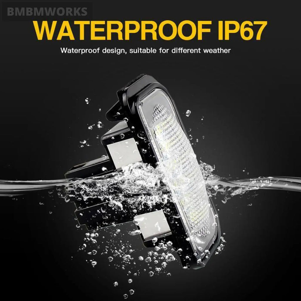 2X Canbus Led License Number Plate Light Mercedes Benz W203 R230 W209 C209 A209