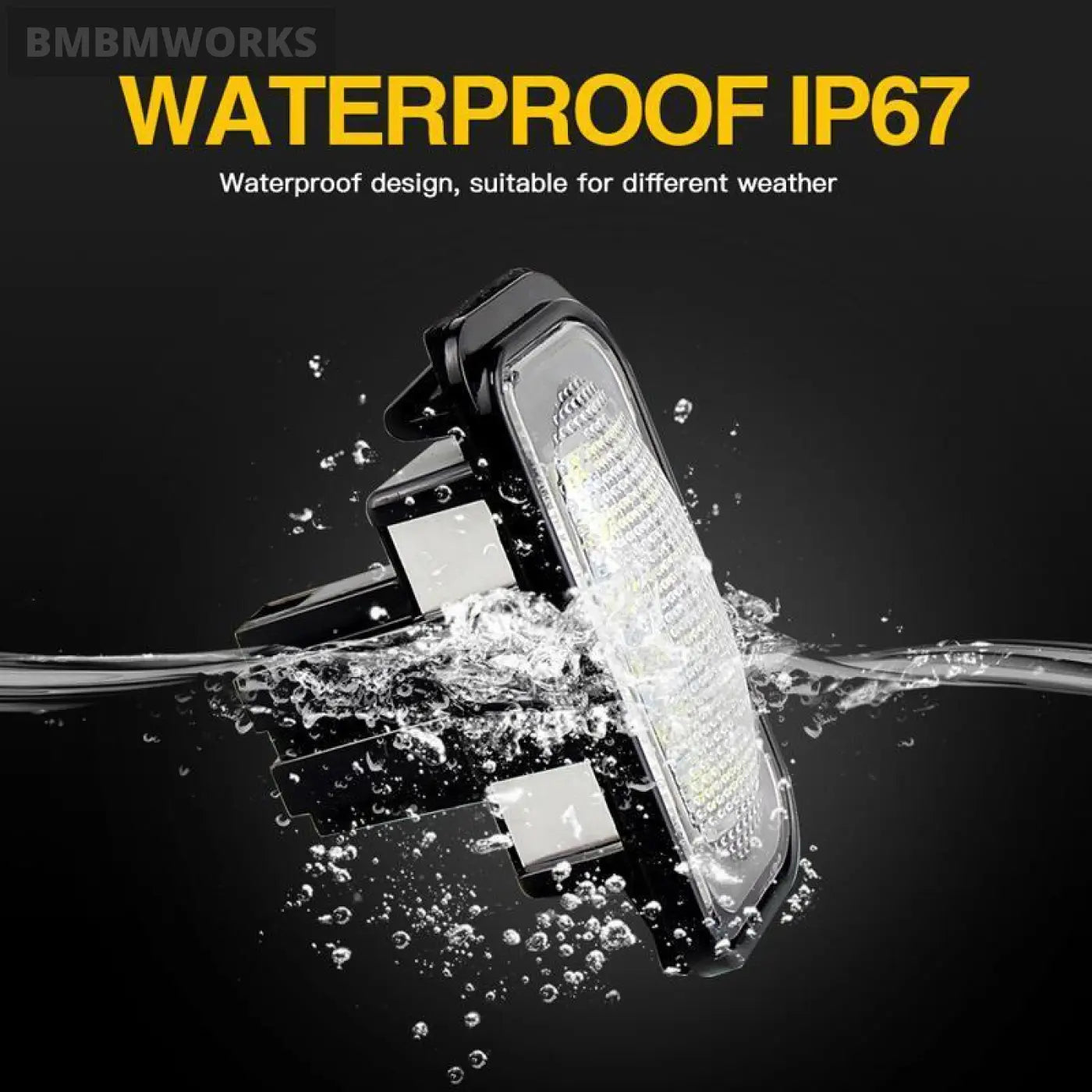 2X Canbus Led License Number Plate Light Mercedes Benz W203 R230 W209 C209 A209