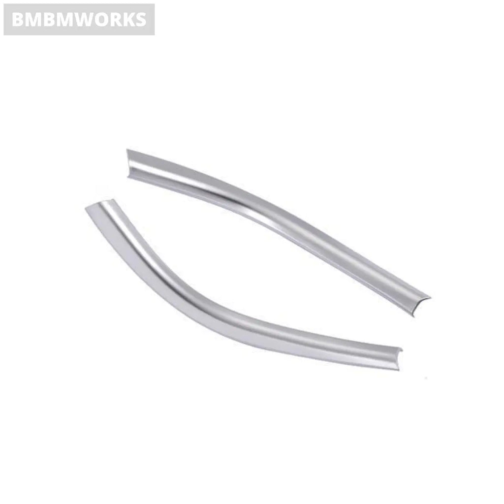 2X Center Control Panel Side Strips Cover Trim Mercedes Benz A B Cla Gla Class