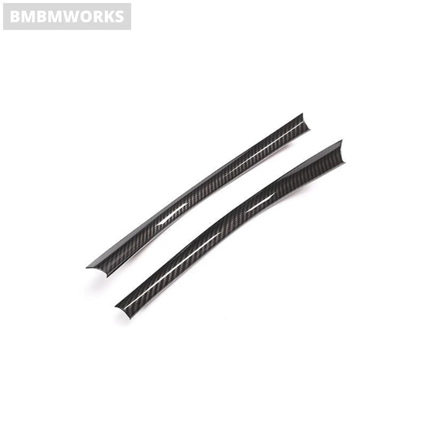 2X Center Control Panel Side Strips Cover Trim Mercedes Benz A B Cla Gla Class