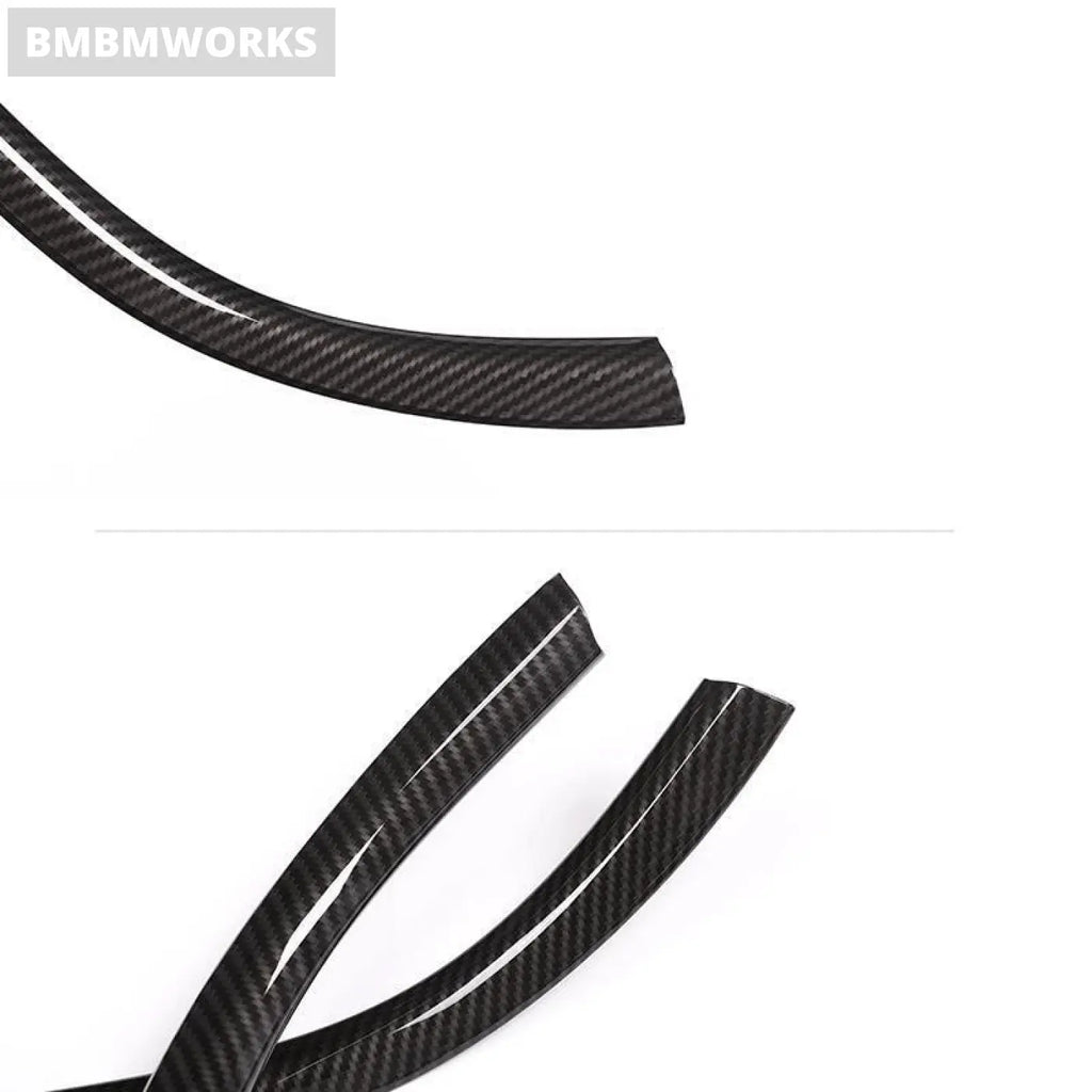 2X Center Control Panel Side Strips Cover Trim Mercedes Benz A B Cla Gla Class
