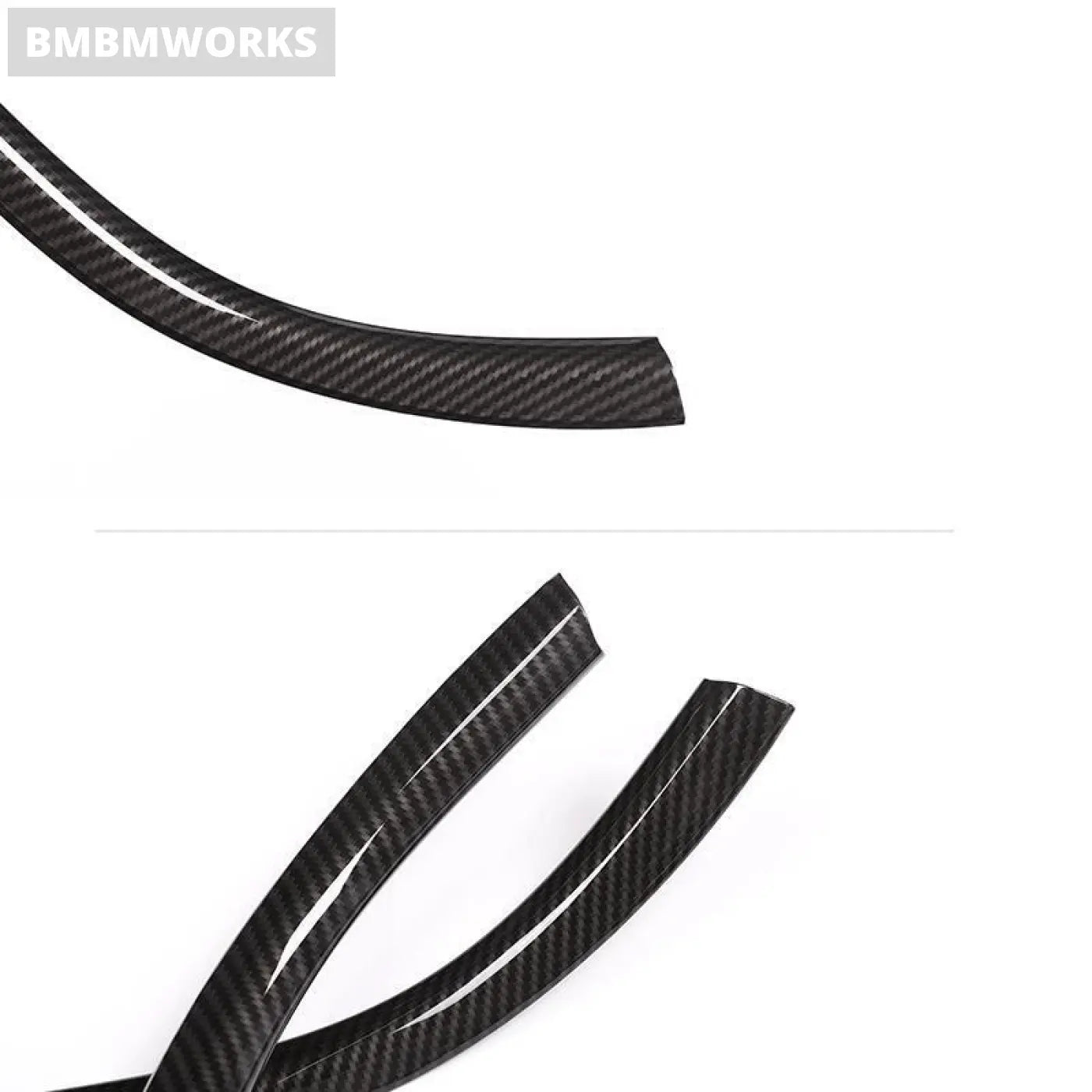 2X Center Control Panel Side Strips Cover Trim Mercedes Benz A B Cla Gla Class