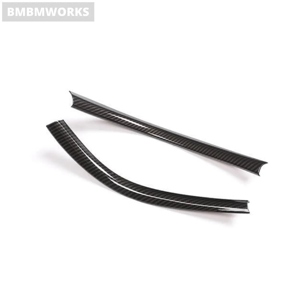 2X Center Control Panel Side Strips Cover Trim Mercedes Benz A B Cla Gla Class