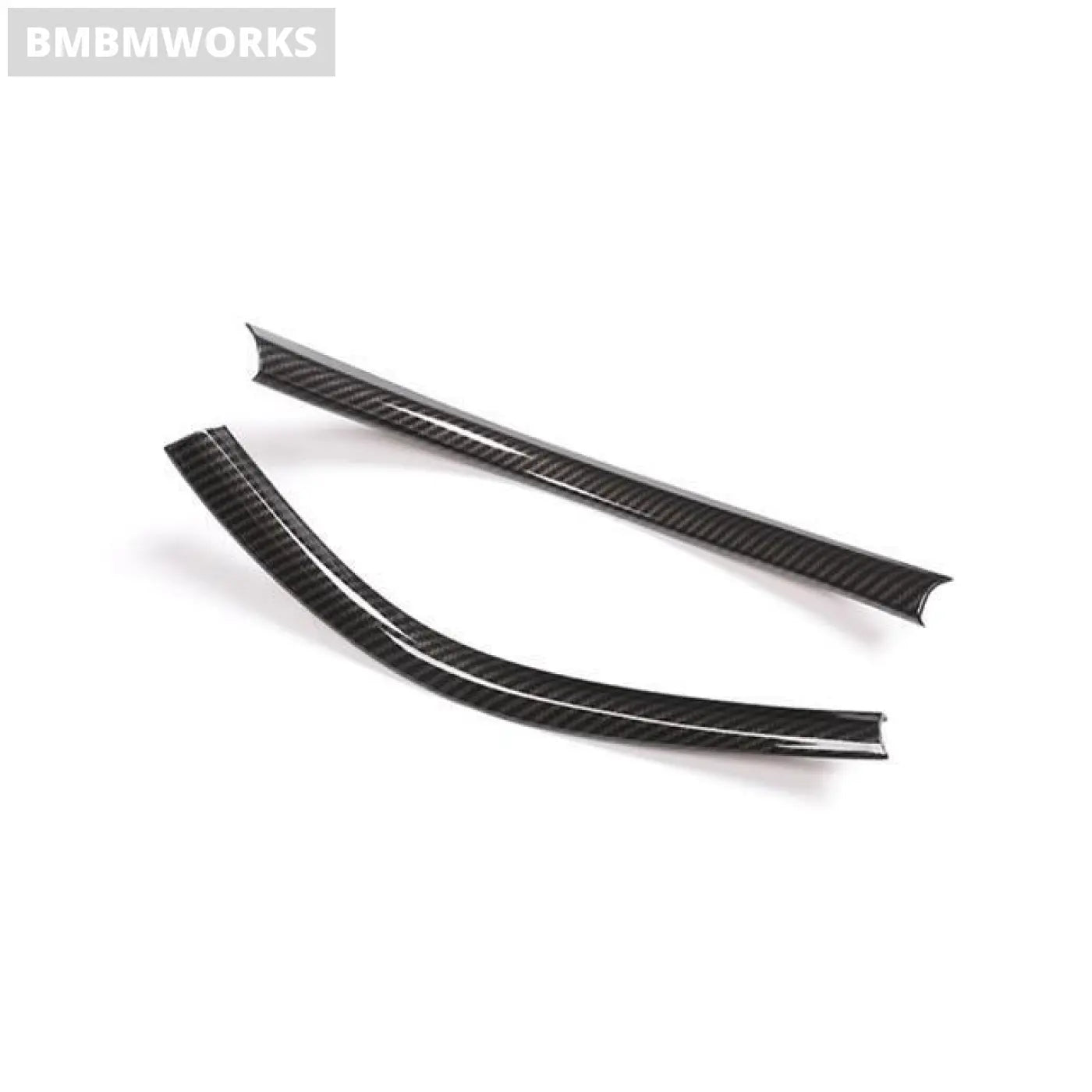 2X Center Control Panel Side Strips Cover Trim Mercedes Benz A B Cla Gla Class