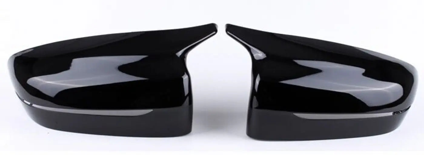 2X Gloss Black Side Mirror Cover Trim Bmw 3 4 5 7 8 G20 G21 G28 G11 G12 G30 G22
