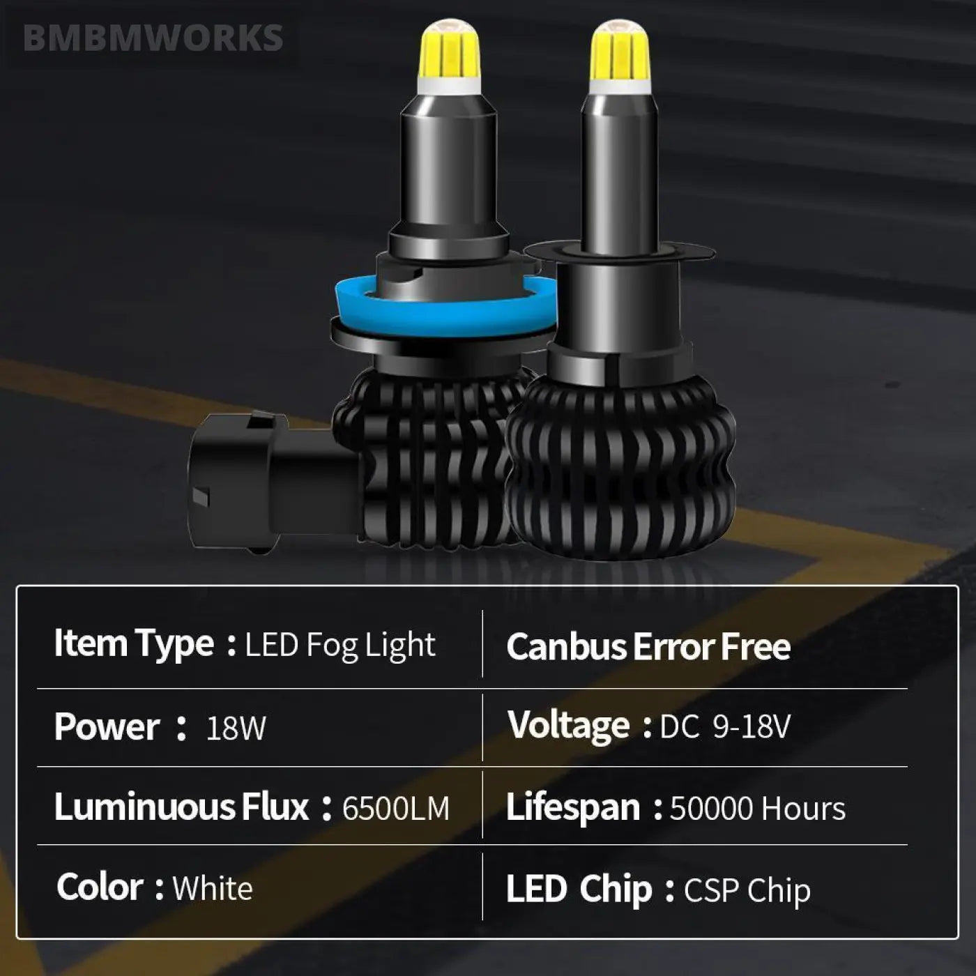 2X Led Fog Light Accessories Bulbs Lamps Suzuki Jimny Jb64 Jb74