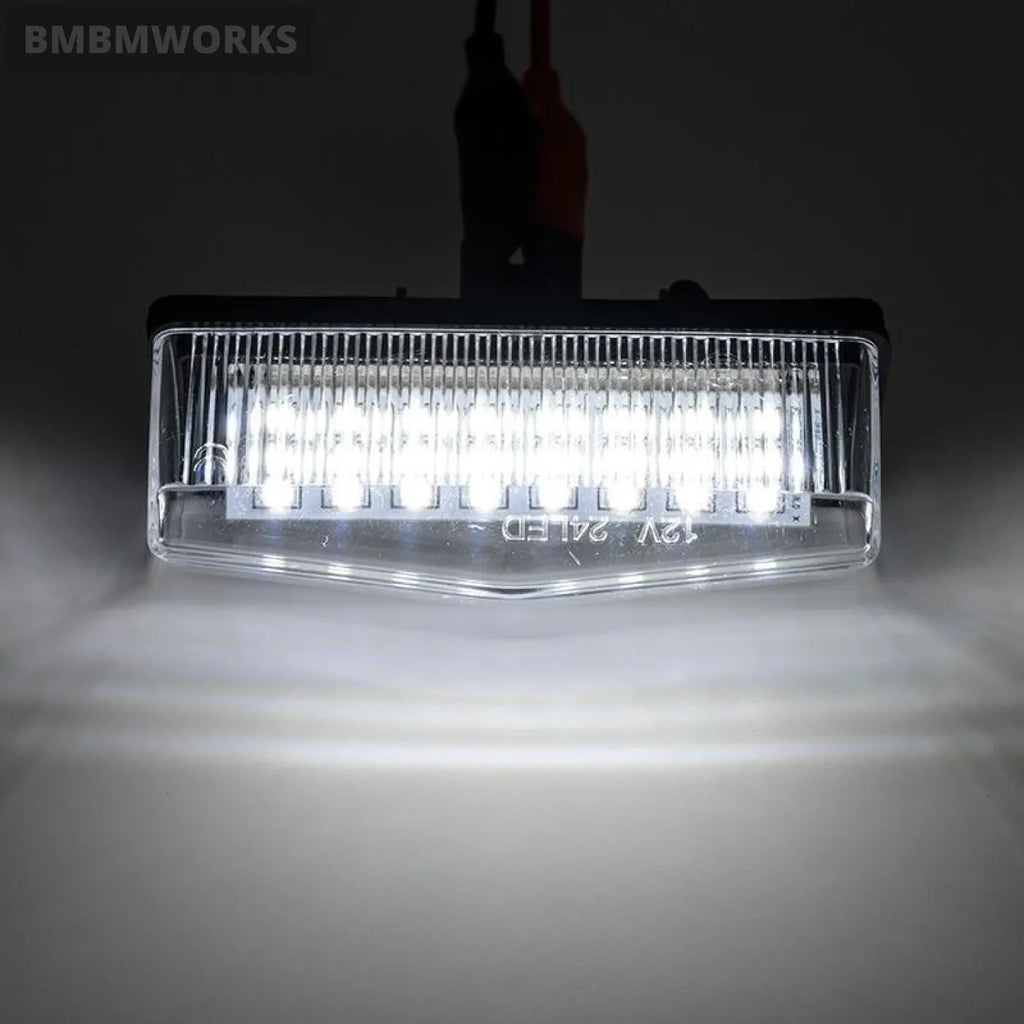 2X Led License Plate Lights Toyota Prius Xw20 Xw30 Matrix Rav4 Lexus Ct20