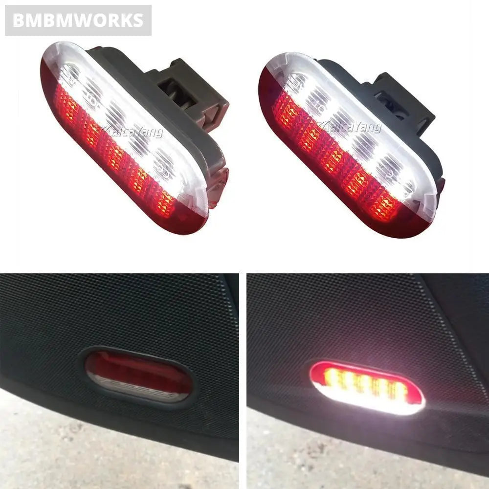 2X Led Vw Golf 3 4 Polo Mk3 Mk4 Bora 6R 1J0947413 Courtesy Door Foot Light