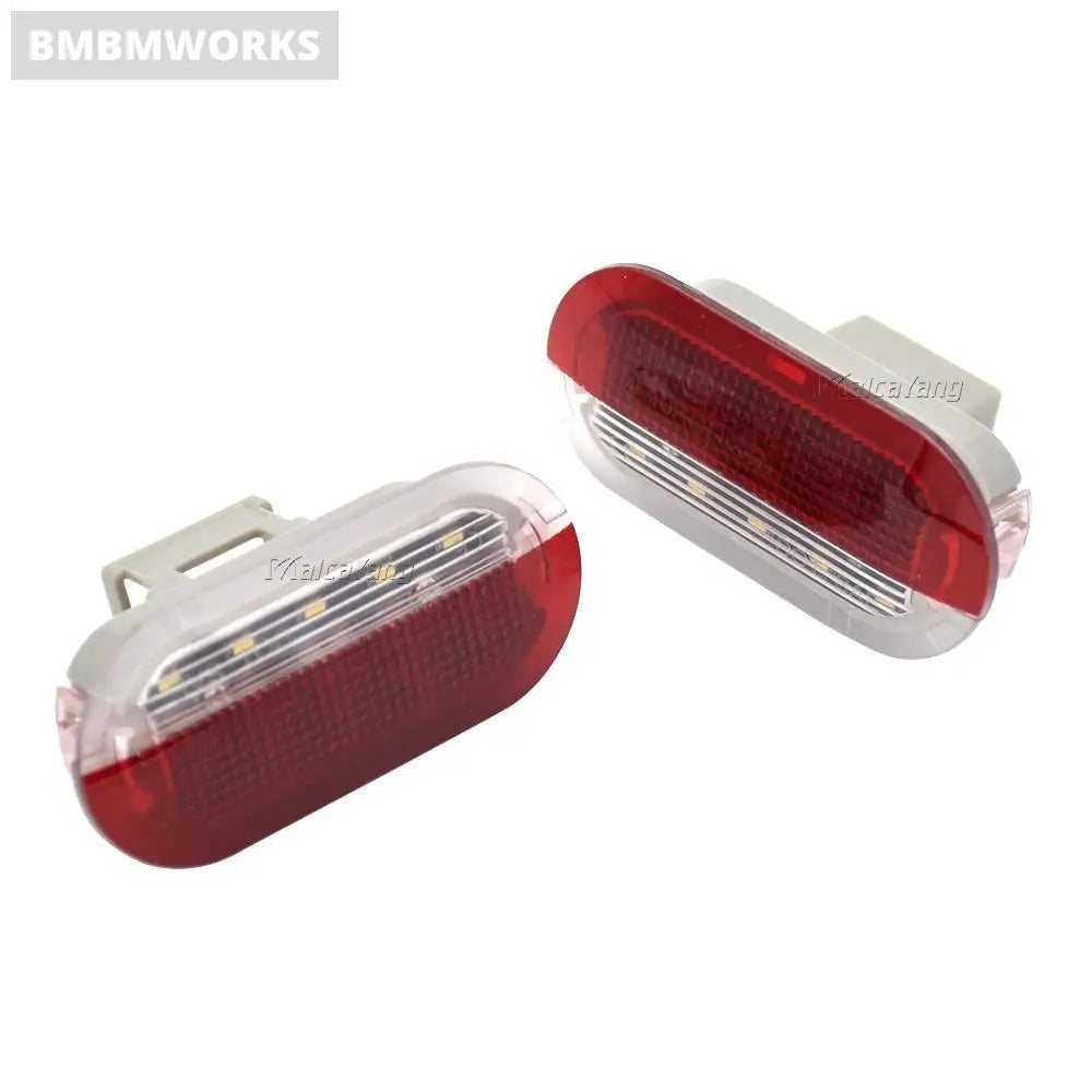 2X Led Vw Golf 3 4 Polo Mk3 Mk4 Bora 6R 1J0947413 Courtesy Door Foot Light