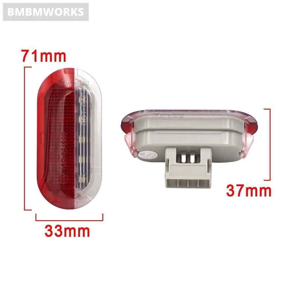 2X Led Vw Golf 3 4 Polo Mk3 Mk4 Bora 6R 1J0947413 Courtesy Door Foot Light