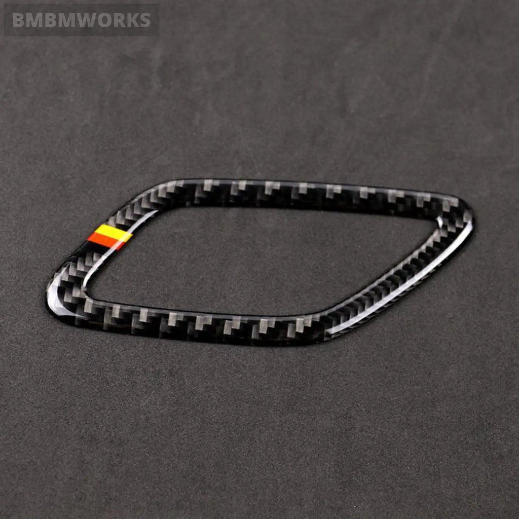 2X Mercedes Benz A Gla Cla W176 X156 C117 Carbon Fiber Dashboard Ac Vent Trim