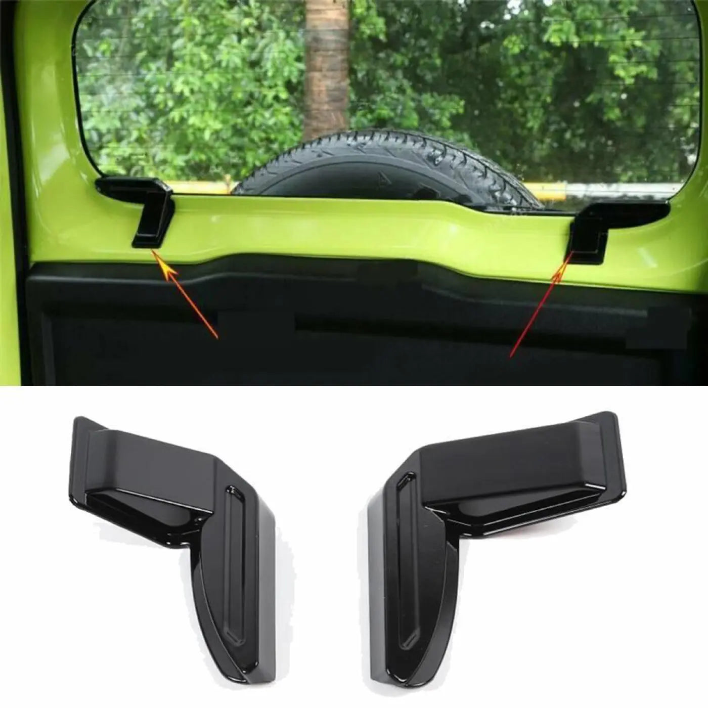 2X New Rear Window Heating Wire Protection Cover For Suzuki Jimny Jb64 Jb74