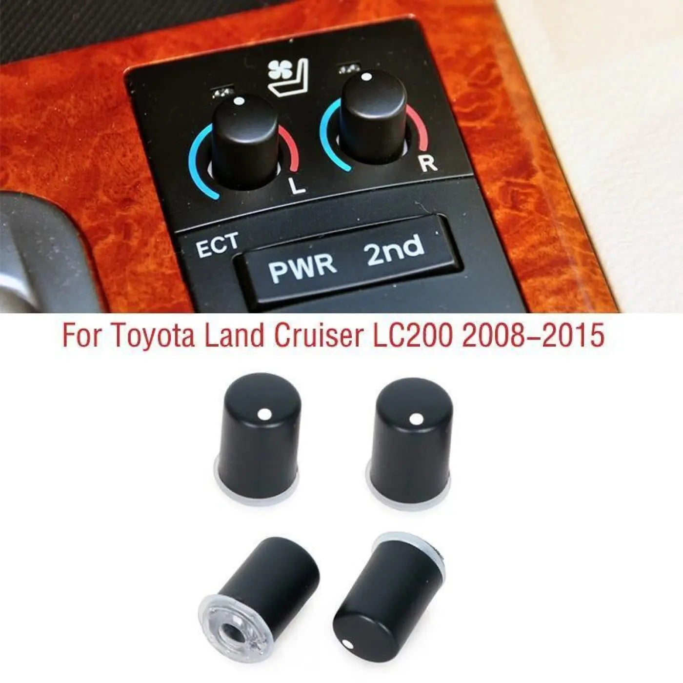 2X Toyota Land Cruiser 200 Lc200 Lexus Lx570 Ls460 Seat Heating Ventilation Knob