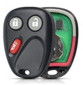 3 Buttons 315Mhz Remote Keyless Chevrolet Tahoe Silverado Cadillac Gmc