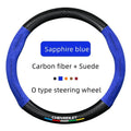 38Cm Suede Carbon Fiber Auto Steering Wheel Cover Chevrolet Cruze Aveo T200 T250