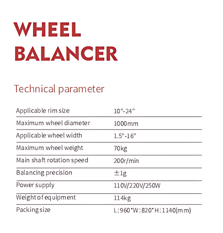 High-Quality Car Brake Lathe & Dynamic Wheel Balancer | Automatic 14"-26" Tire Balancing Machine, 150kg Capacity BMBMWORKS
