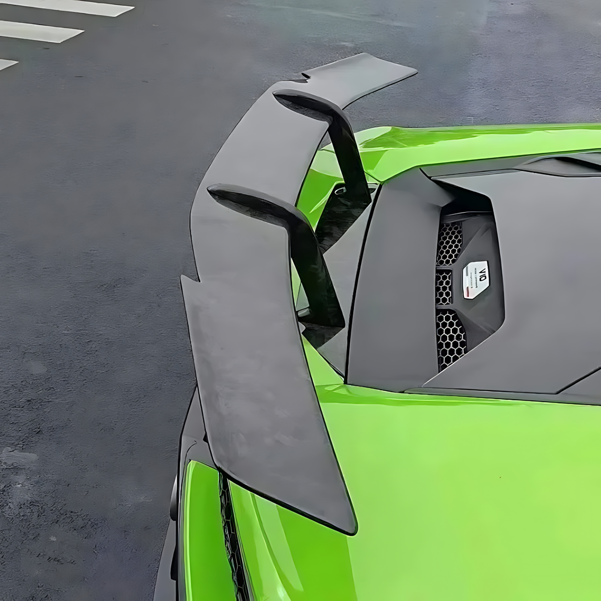 Lamborghini Huracán LP580 / LP610 EVO Forged Carbon Fiber Rear Spoiler | Exotic Tail Wing Upgrade BMBMWORKS