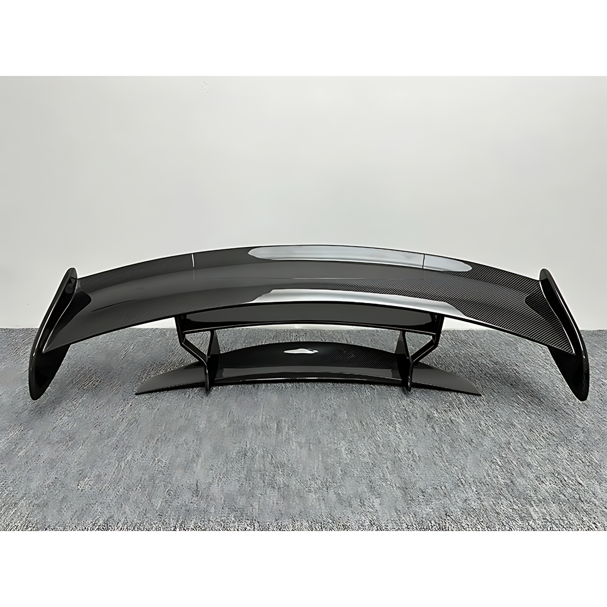 Mercedes AMG GT / GTC / GTS (2015–2018) Black Series Style Dry Carbon Fiber Rear Spoiler Wing with LED Light (12 lbs, 7.8") BMBMWORKS