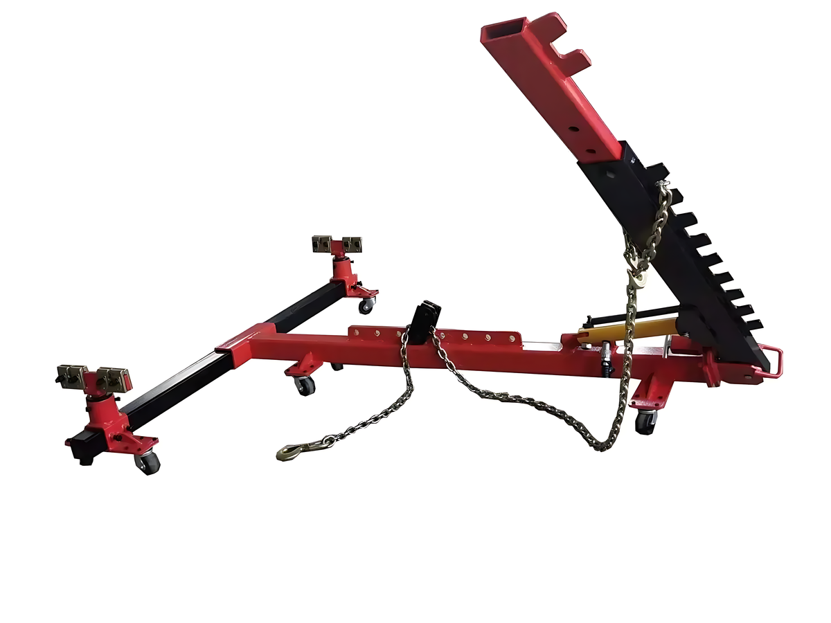 10 kN Pull Pulling Force Frame Machine – 0.65 MPa Hydraulic, 360° Pull Alignment Bench BMBMWORKS
