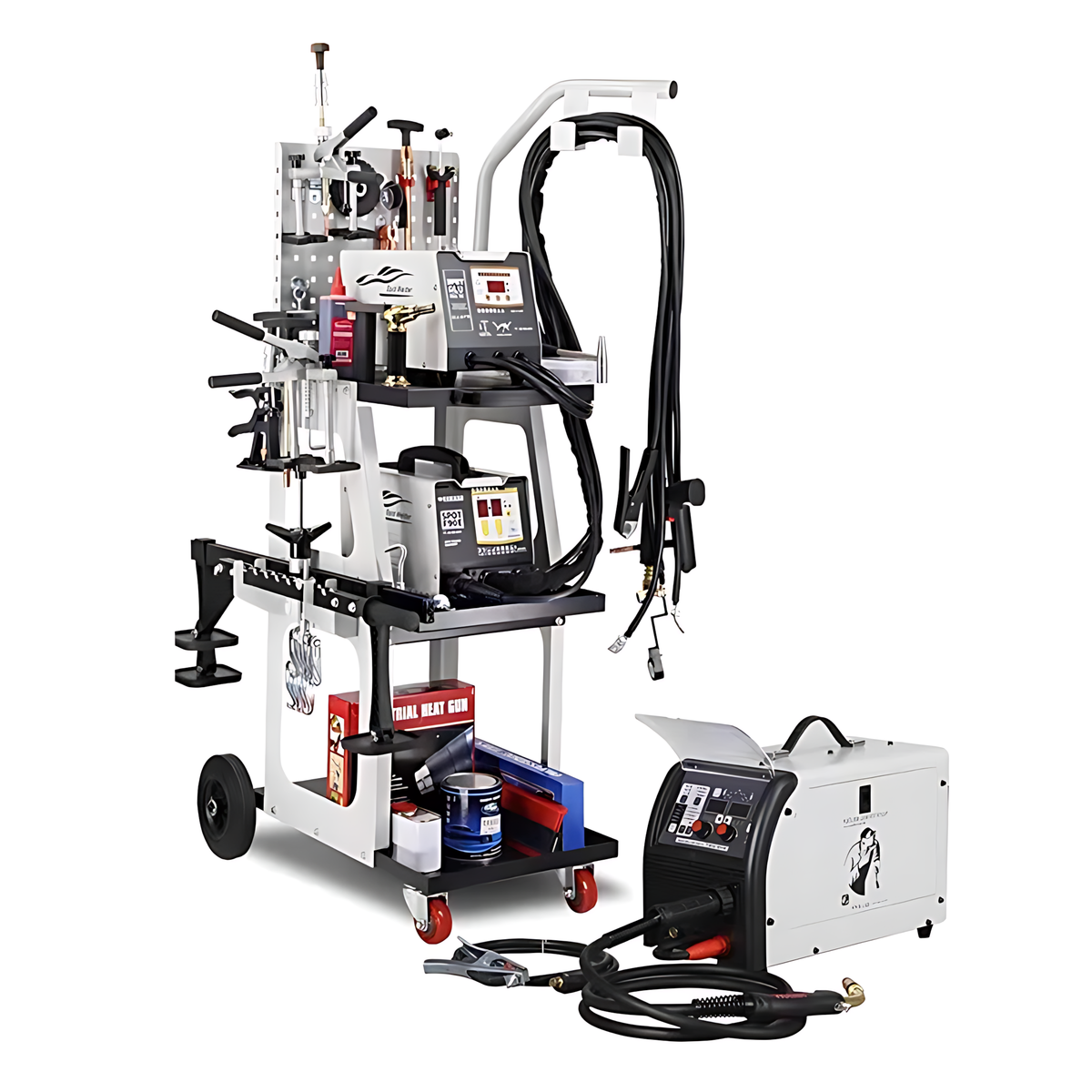 3 kW Dent Puller & Spot Welding Machine — 2,000 A, 6-Mode, Auto Overheat Protection BMBMWORKS