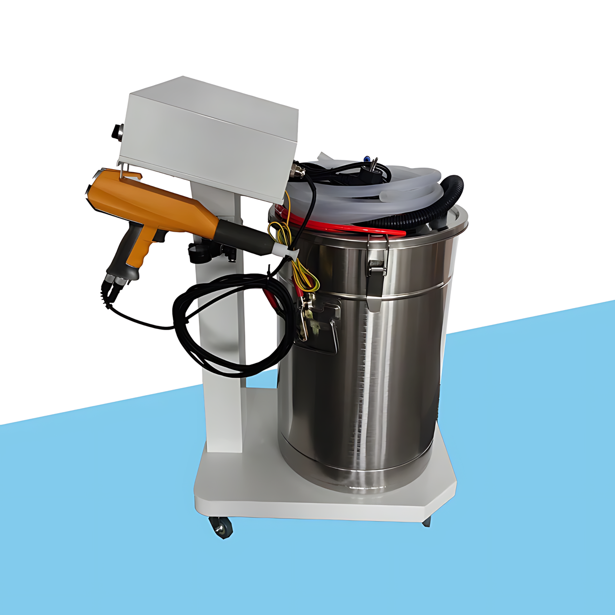 Manual Electrostatic Powder Coating Gun - 0–100 kV, Adjustable Current, Ergonomic BMBMWORKS