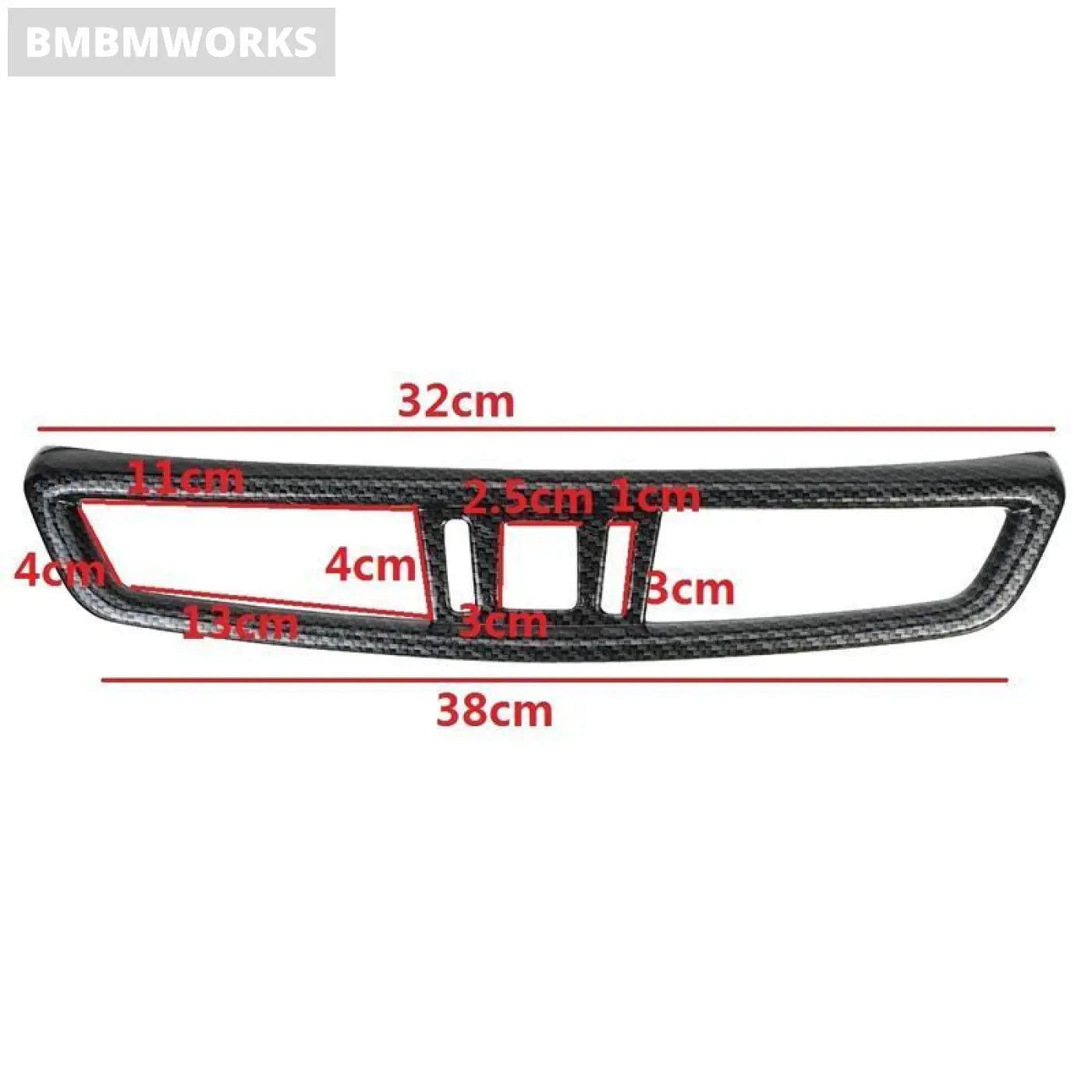 3Pcs Ac Vent Center Air Conditioning Outlet Cover Trim For Qashqai J11 X-Trail