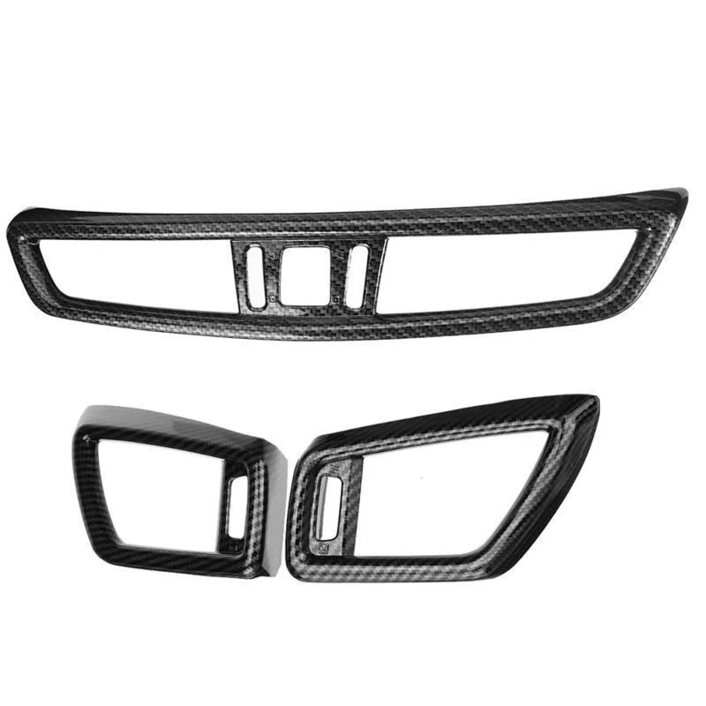 3Pcs Ac Vent Center Air Conditioning Outlet Cover Trim For Qashqai J11 X-Trail