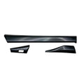 3Pcs Dashboard Panel Decorative Cover Trim Honda Hrv Hr-V Vezel 2021 2022 Rhd