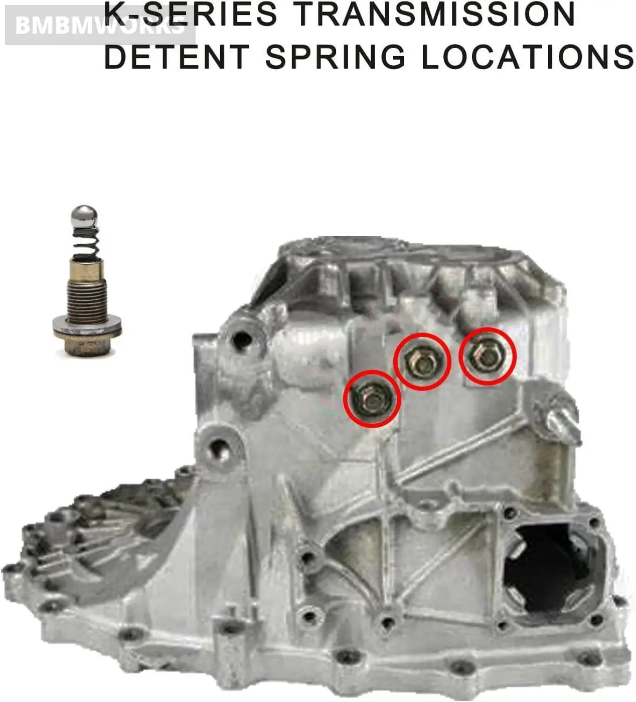 3Pcs Detent Springs Black Zinc Acura Honda B/D/F/H/K Transmission Hyb-Dts-01-03